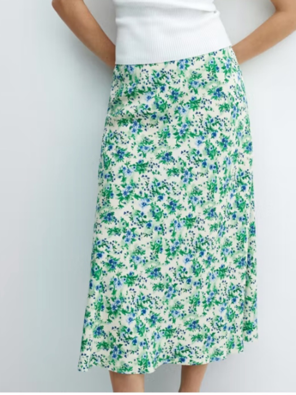 Mango Printed Skirt